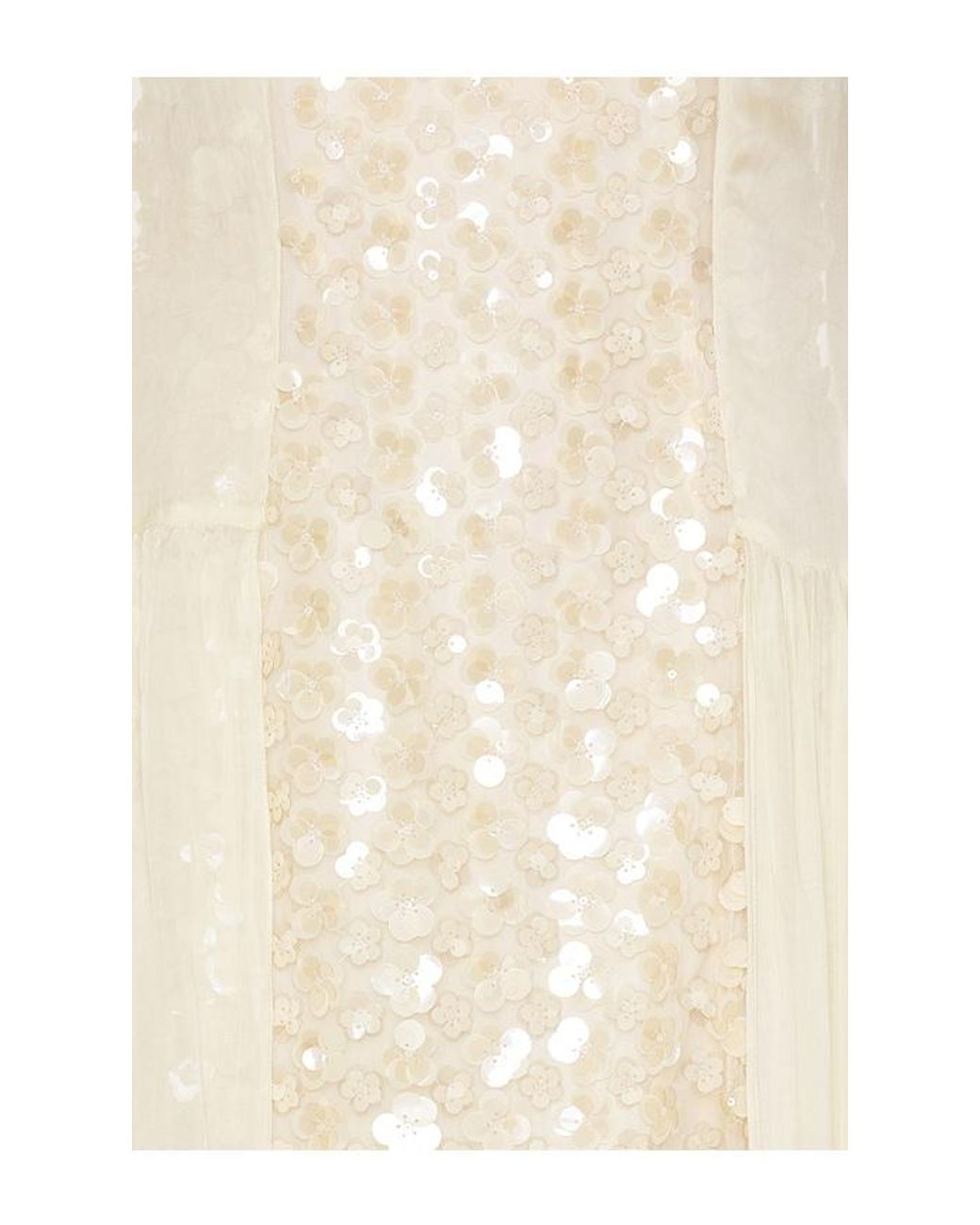 La Fuori Natural Tulle Dress