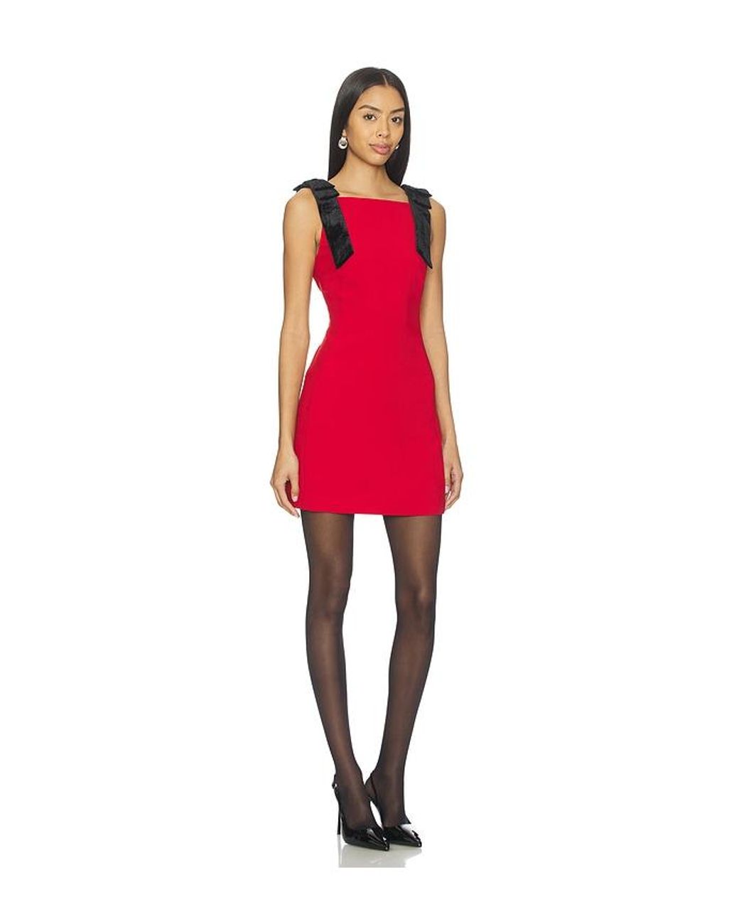Astr Red Ambria Dress