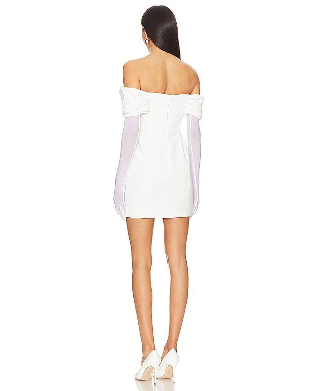 Amanda Uprichard White X Revolve Jania Dress