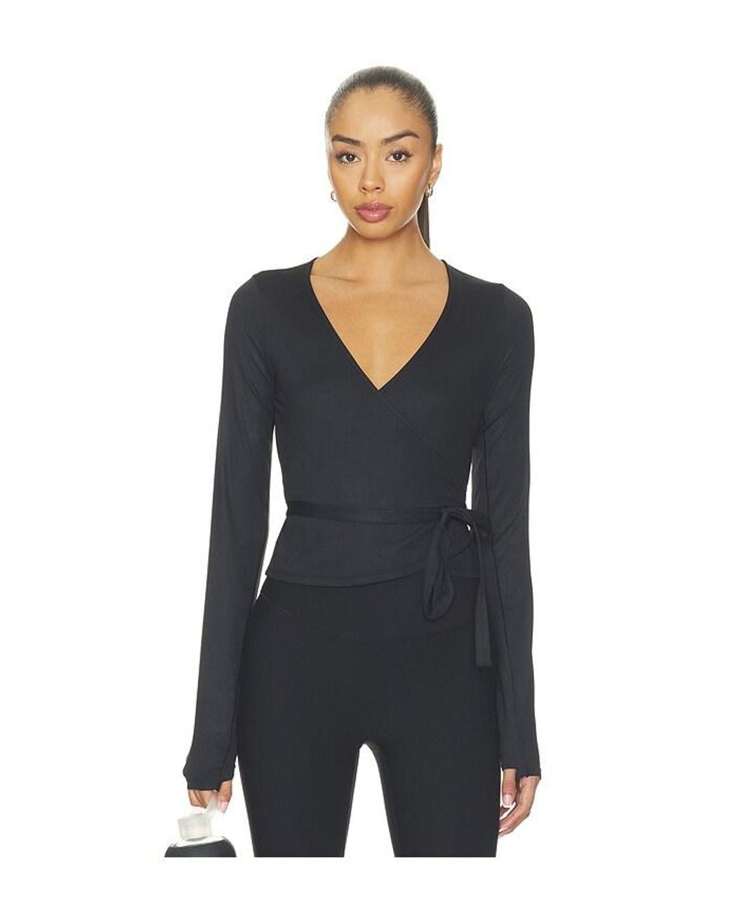 Spanx Black On Form Ballet Wrap