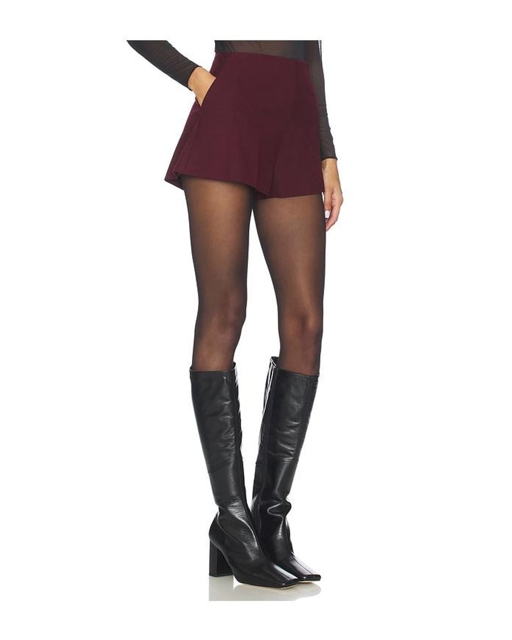 Lovers + Friends Purple Emeri Short