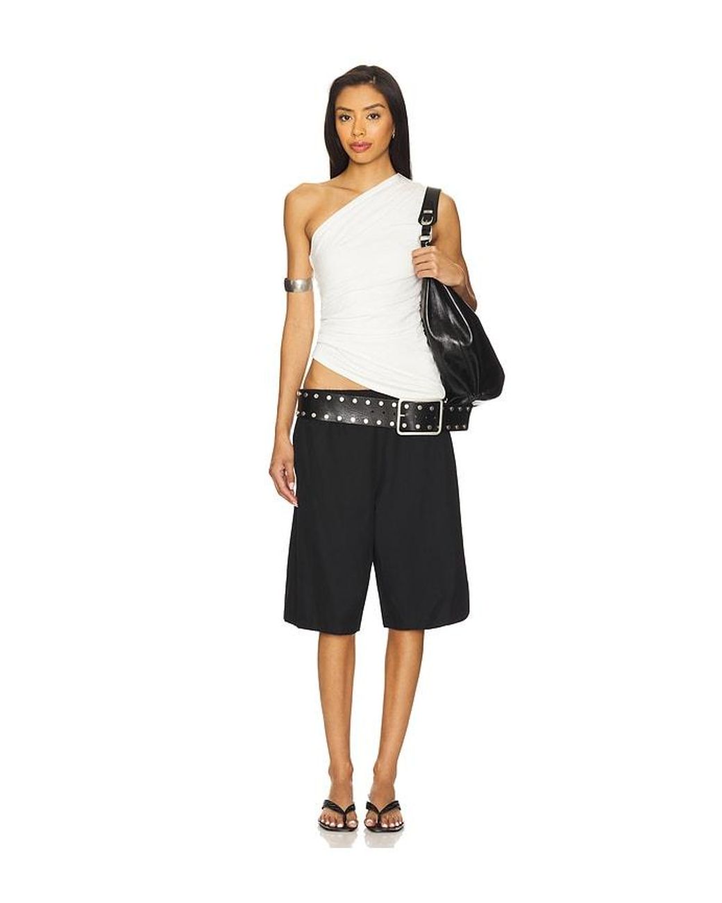 Nia White Max Top