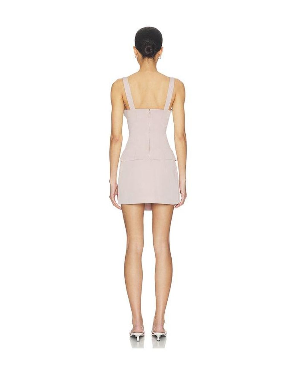 ALL THE WAYS White Brice Mini Skirt Set
