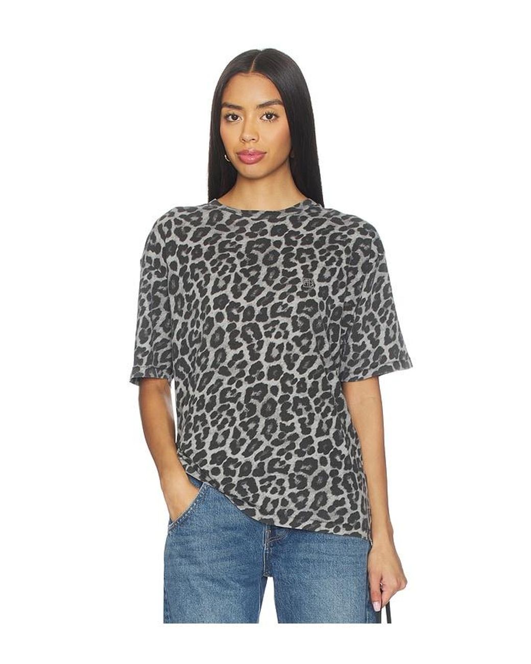 Anine Bing Black Cohen Tee