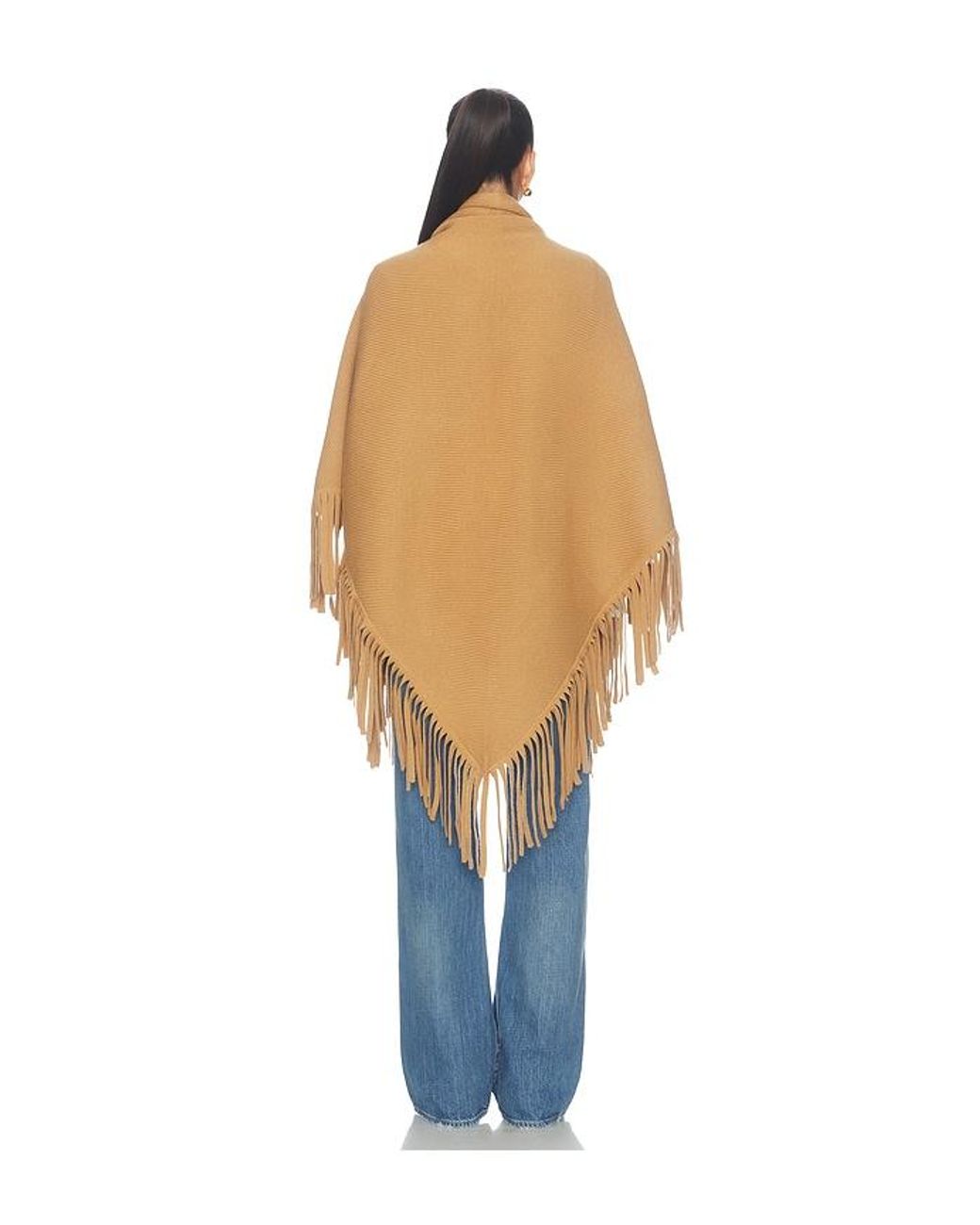The Great Blue The Big Sweater Fringe Scarf