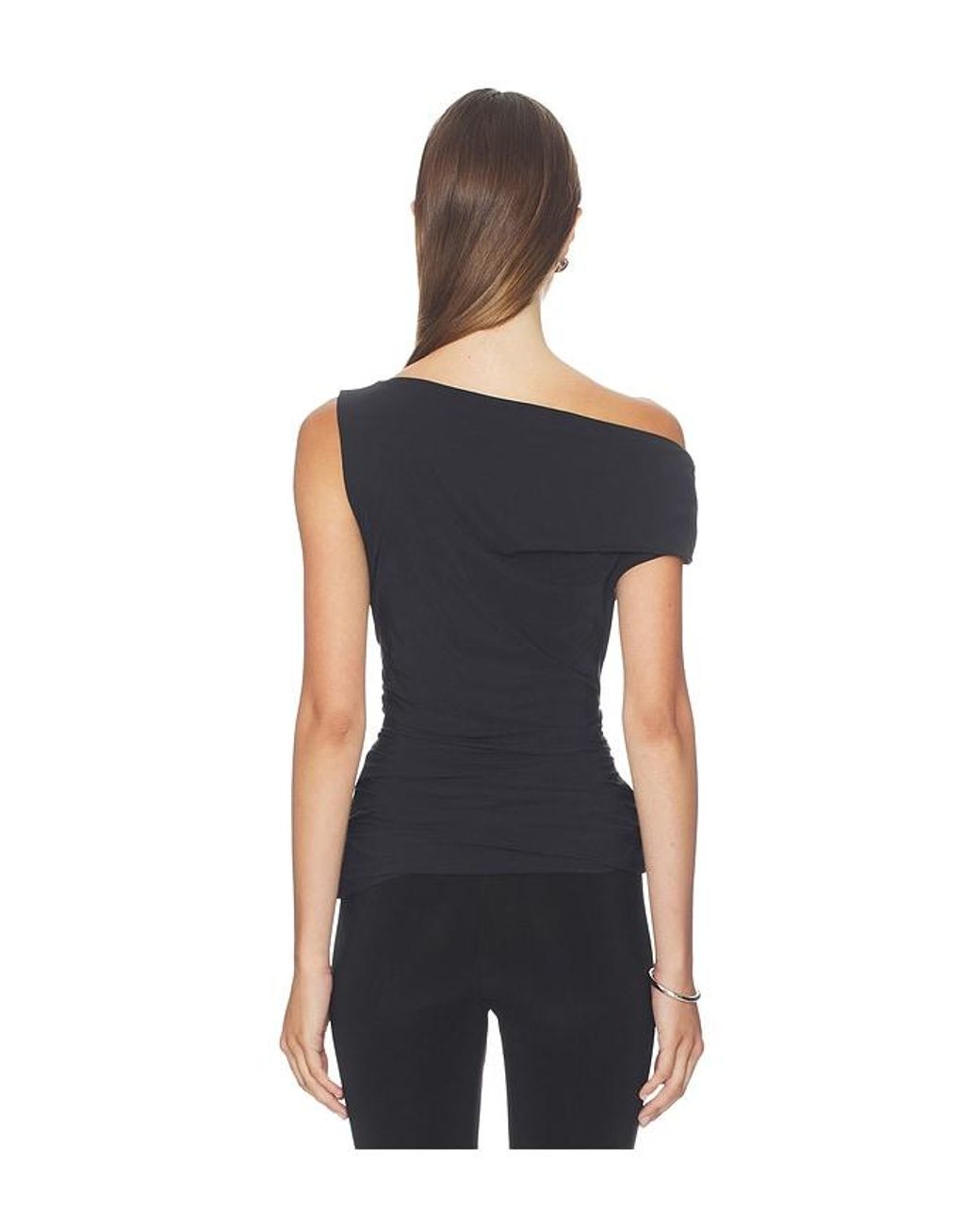 Agolde Black Carlin Top