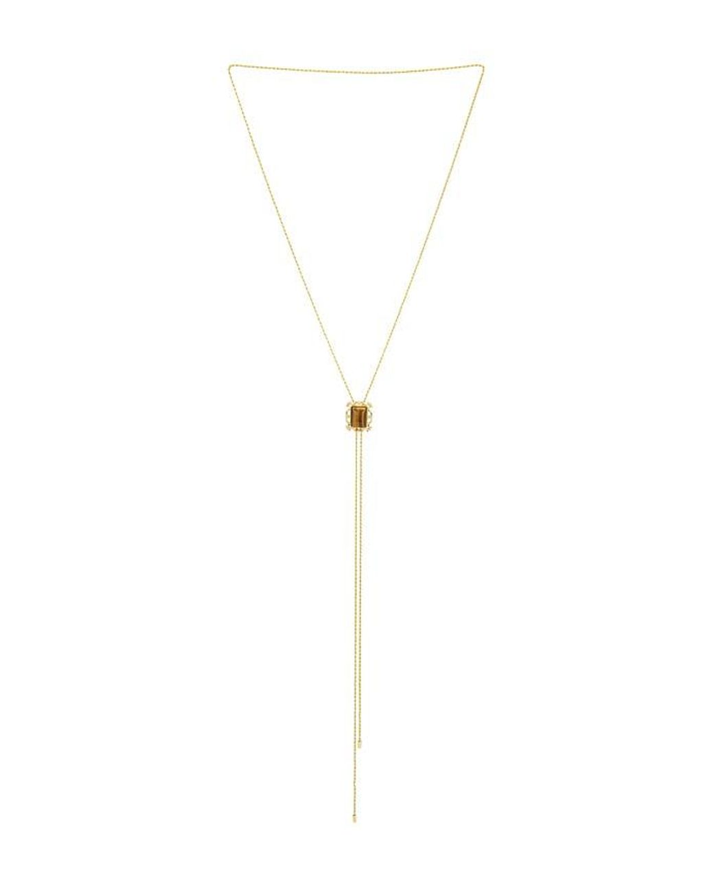 petit moments Blue Viva Bolo Necklace