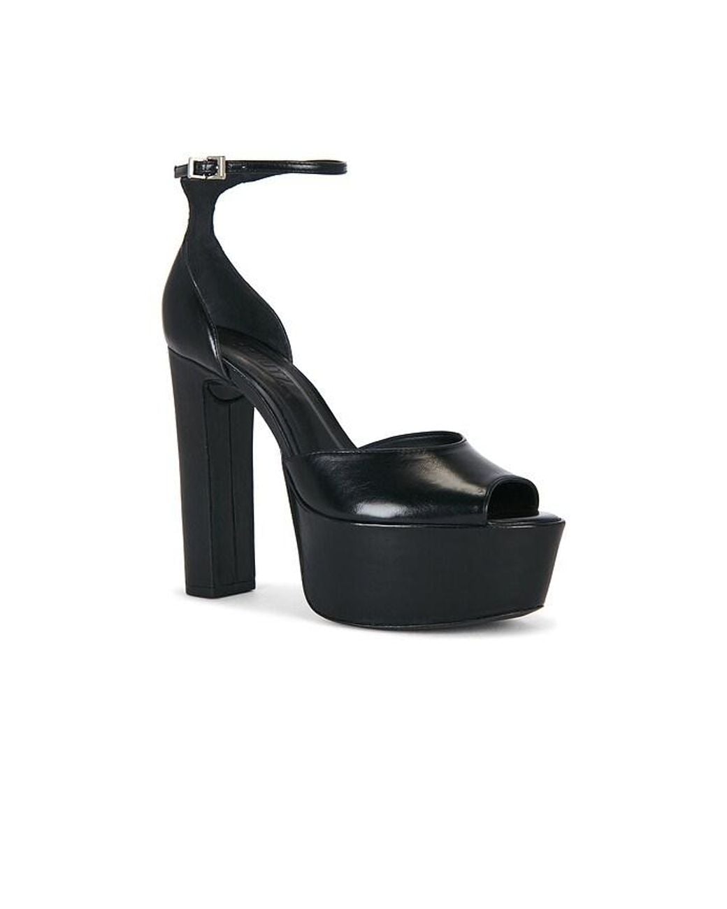 SCHUTZ SHOES Black Brenda Platform Sandal