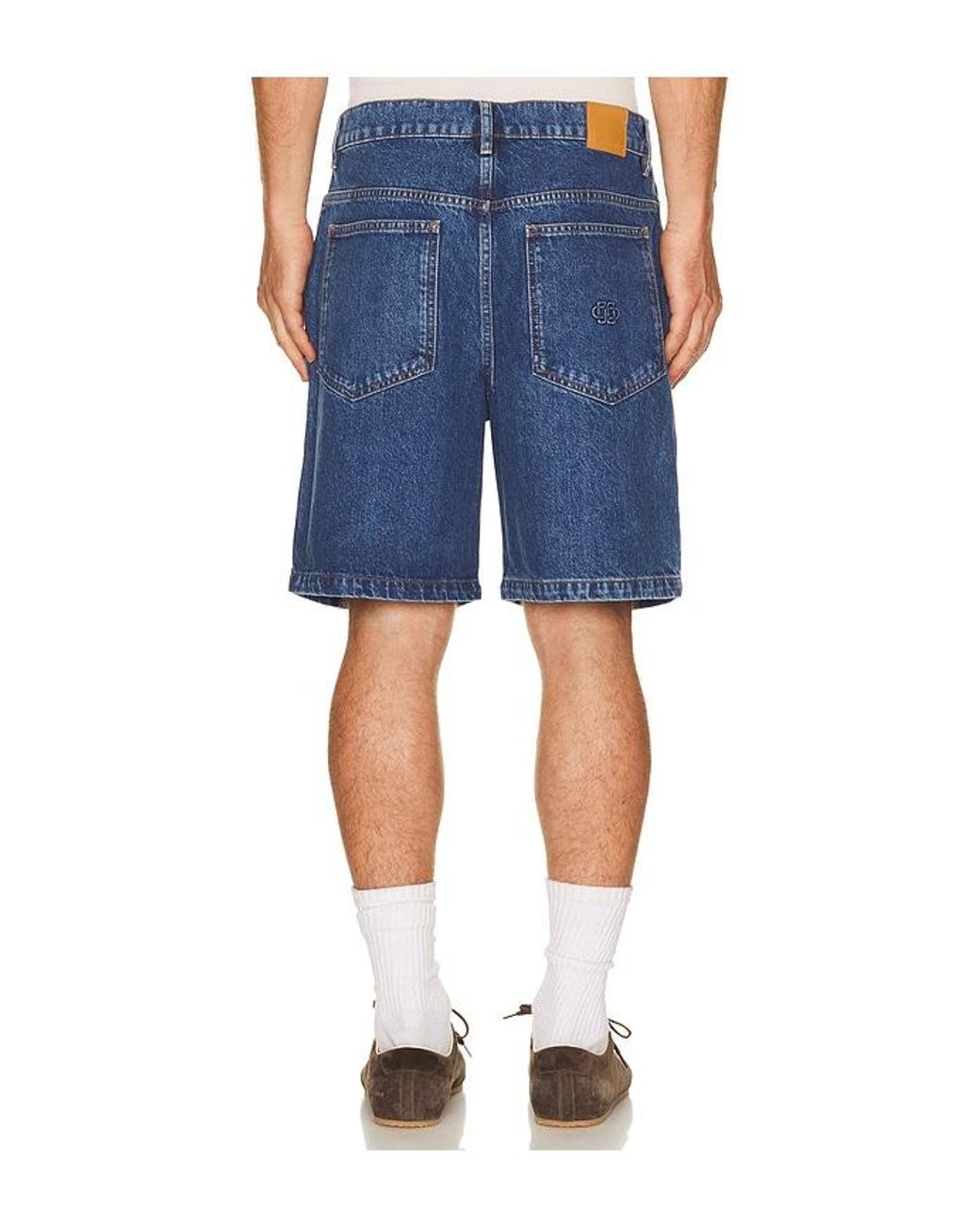Jonathan Simkhai Blue Lorcan Denim Shorts for men