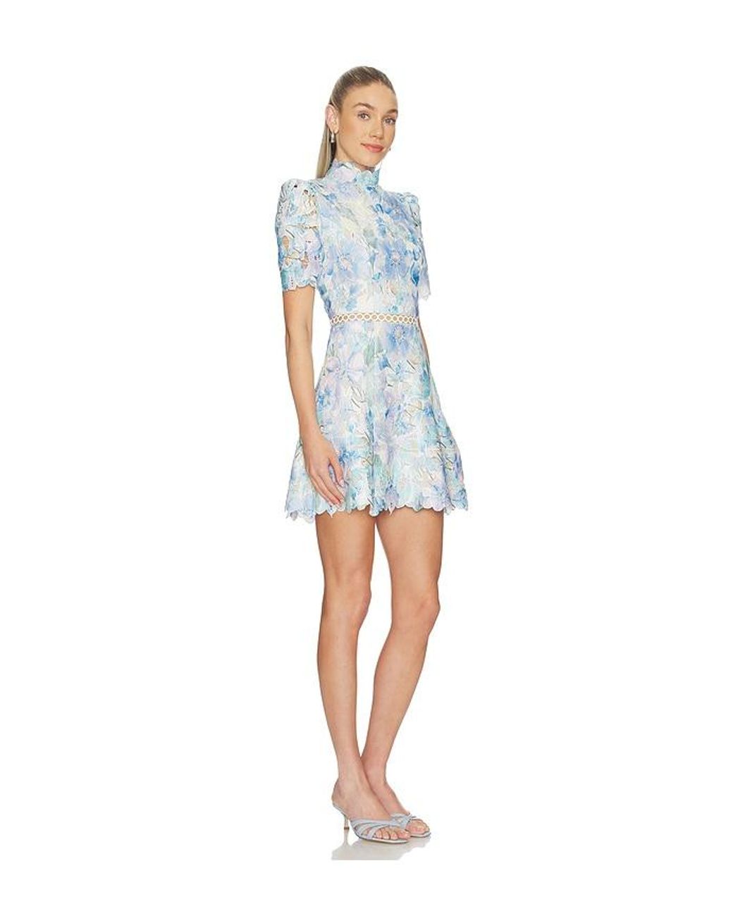 Elliatt Blue Kalissa A Line Mini Dress