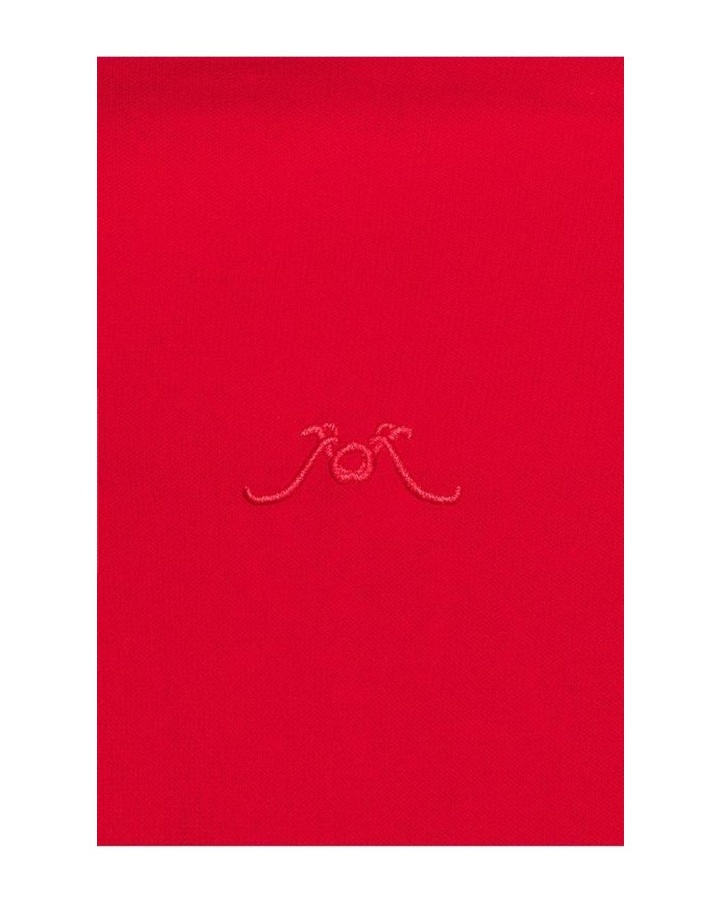 ROWEN ROSE Red Long Sleeve Polo Maxi Dress