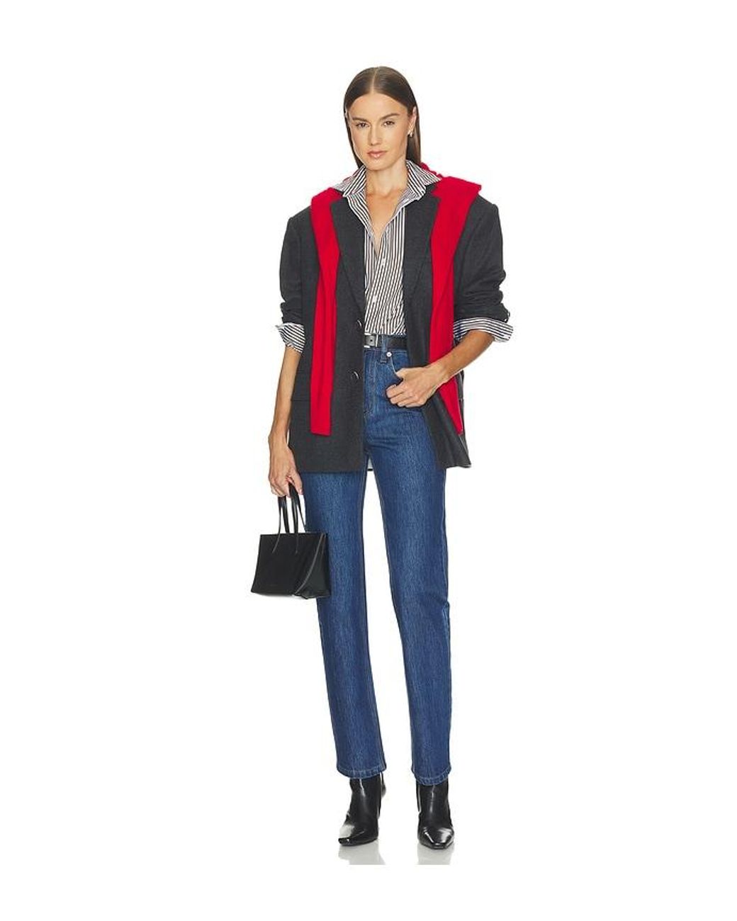 Polo Ralph Lauren Blue Cotton Long Sleeve Blouse