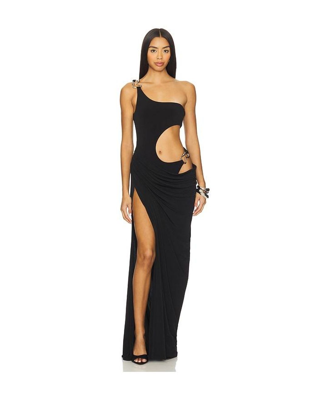 Nbd Black Ainsleigh Maxi Dress