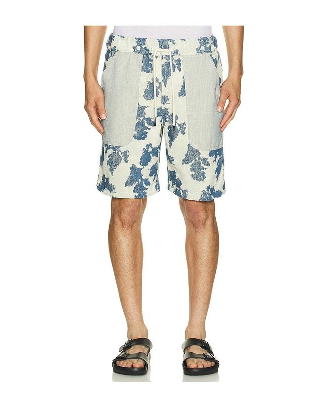 Oas Blue Sail Contraste Nicola Terry Shorts for men