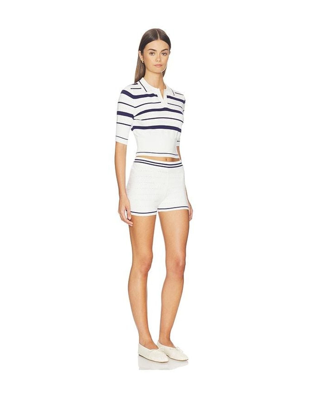 ALL THE WAYS White Jillian Short Set