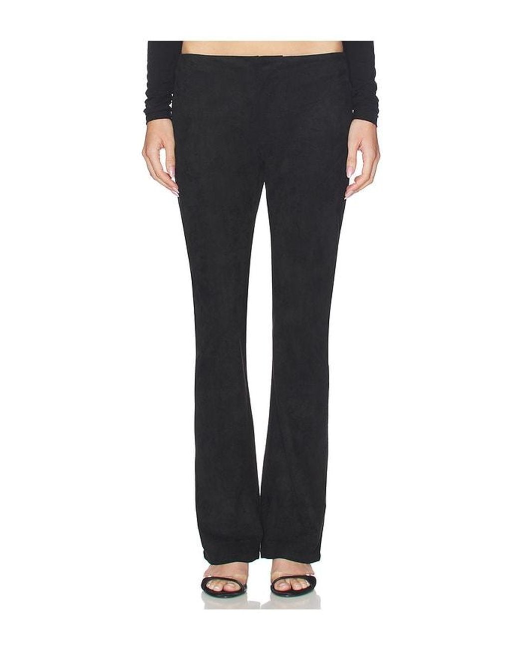 Lioness Black Low Waisted Slim Pant