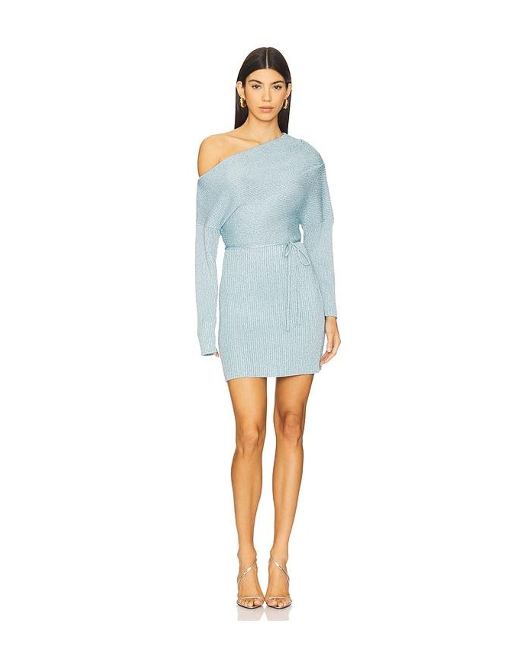 Never Fully Dressed Blue Mini Tilly Dress