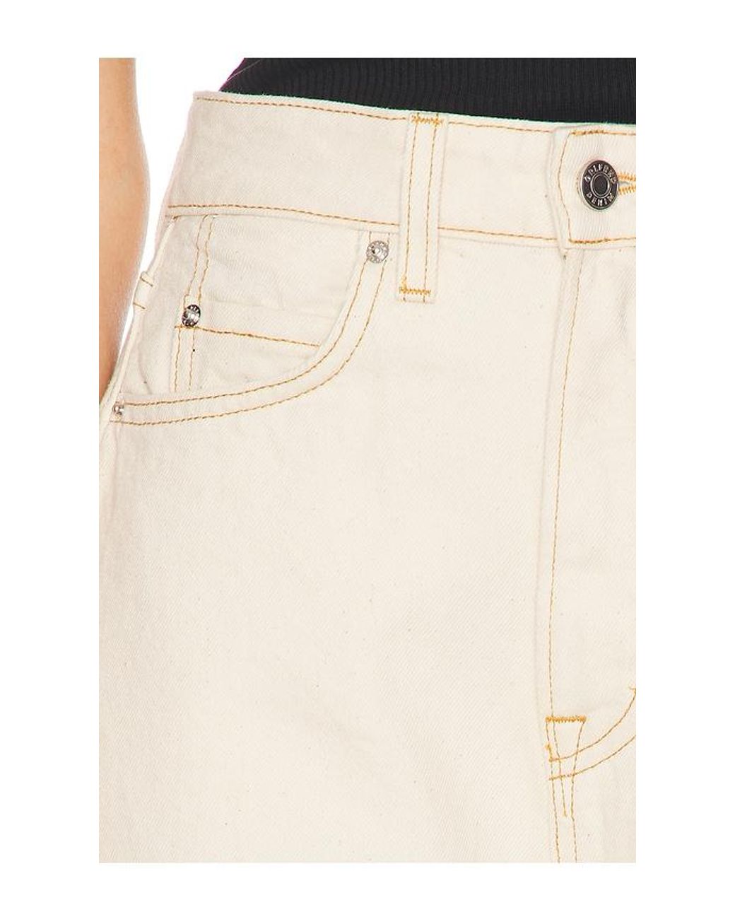 GRLFRND White Austen High Rise Curve Jeans