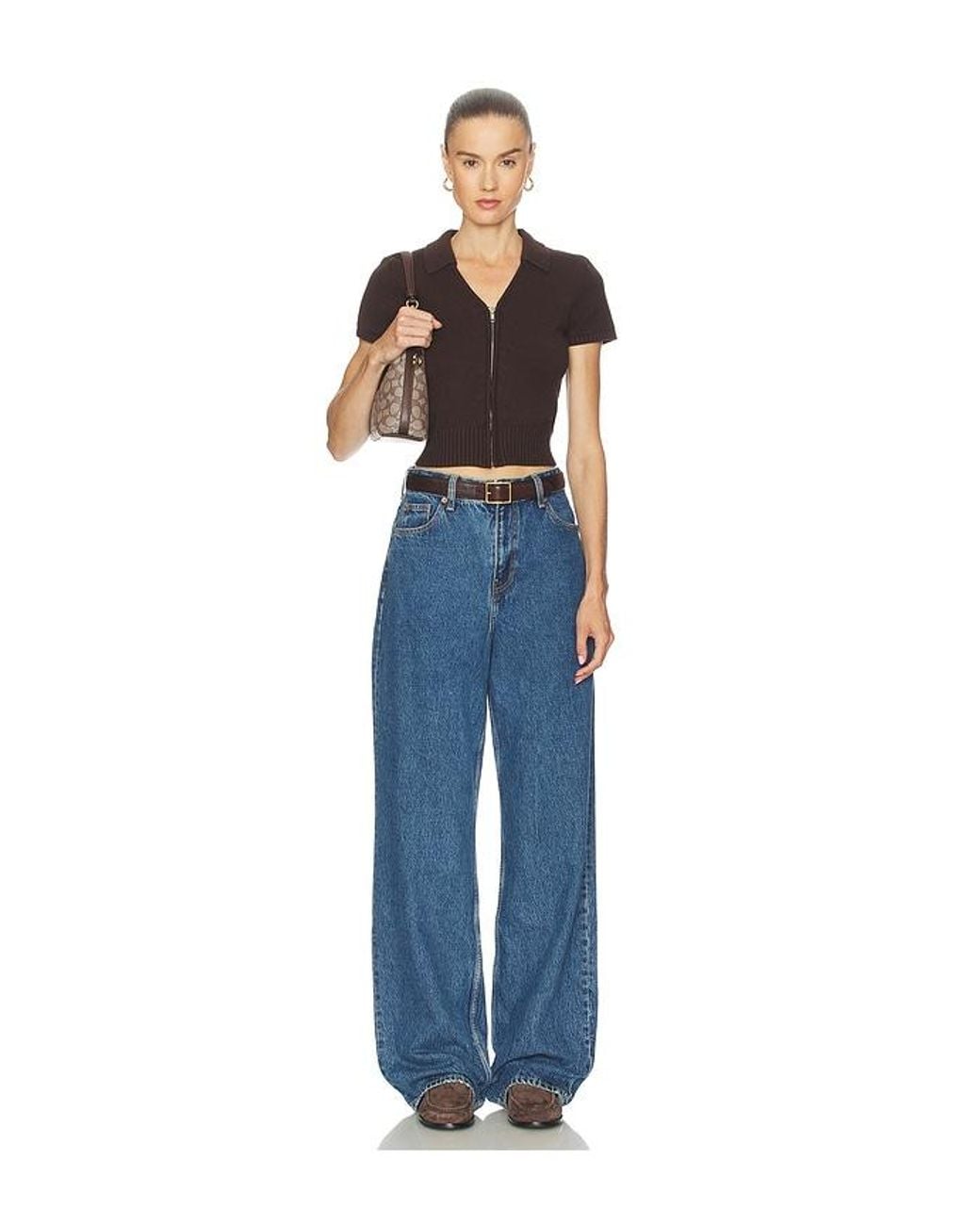 Dr. Denim Blue Donna Wide Leg