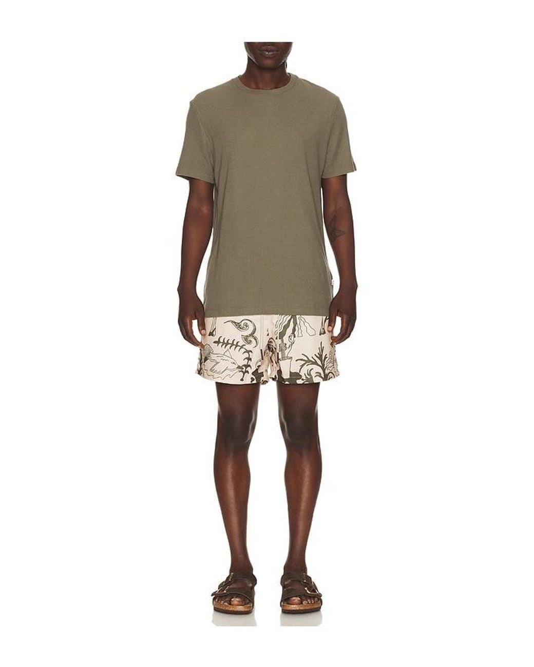 Oas Natural Poplan Swim Shorts for men
