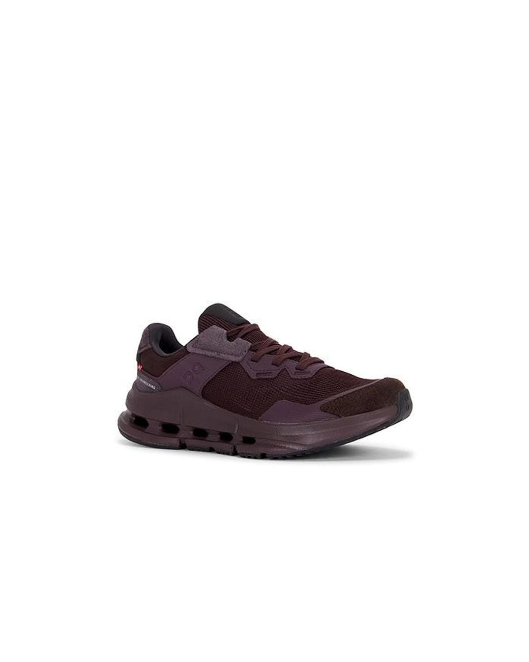 On Shoes Brown Cloudnova Rift Sneaker