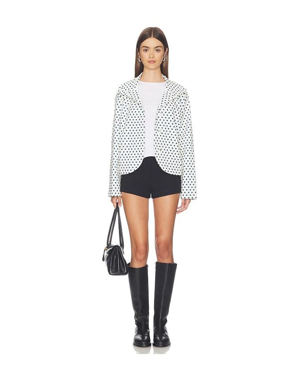 Lovers + Friends White Lucia Jacket