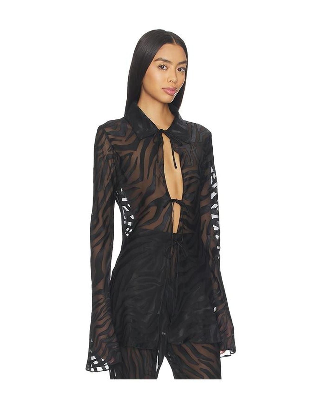 Lamarque Black Camine Top