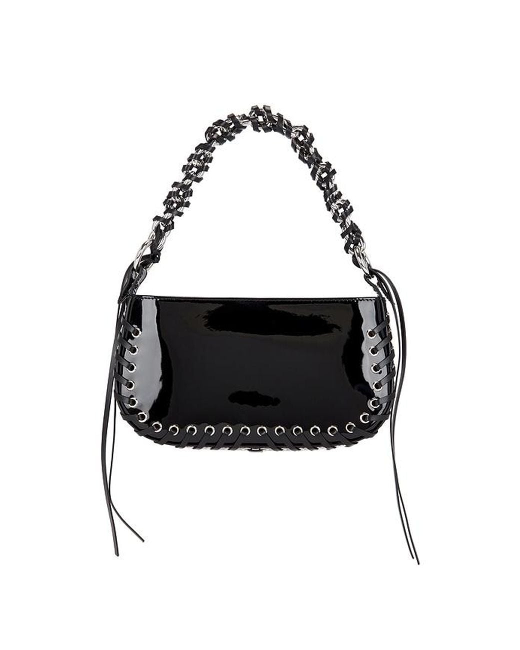 Blumarine Black Patent Leather Bag