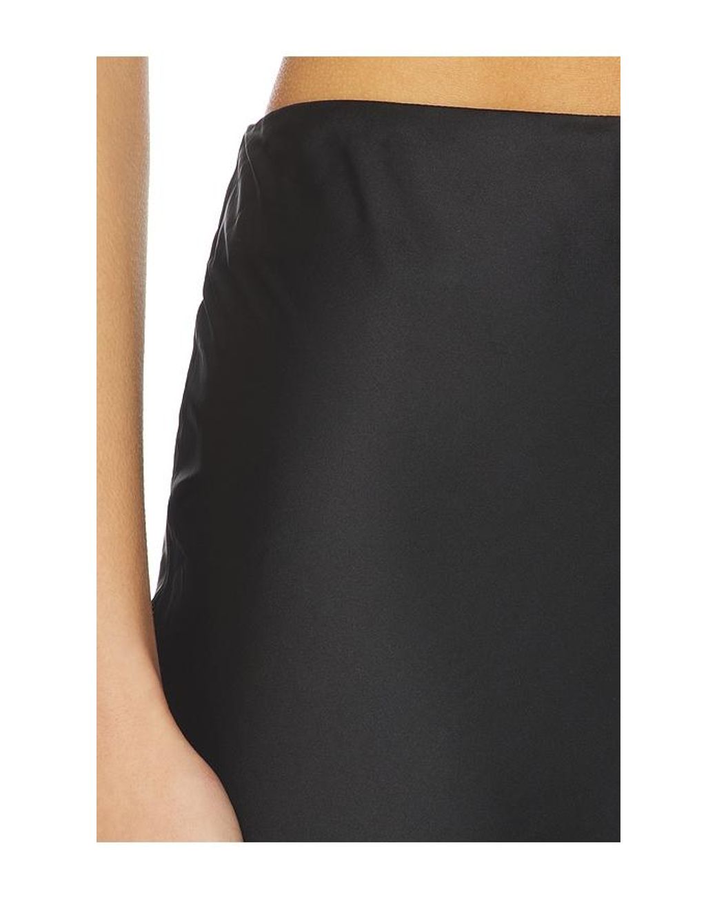 Lioness Black Anchored Midi Skirt