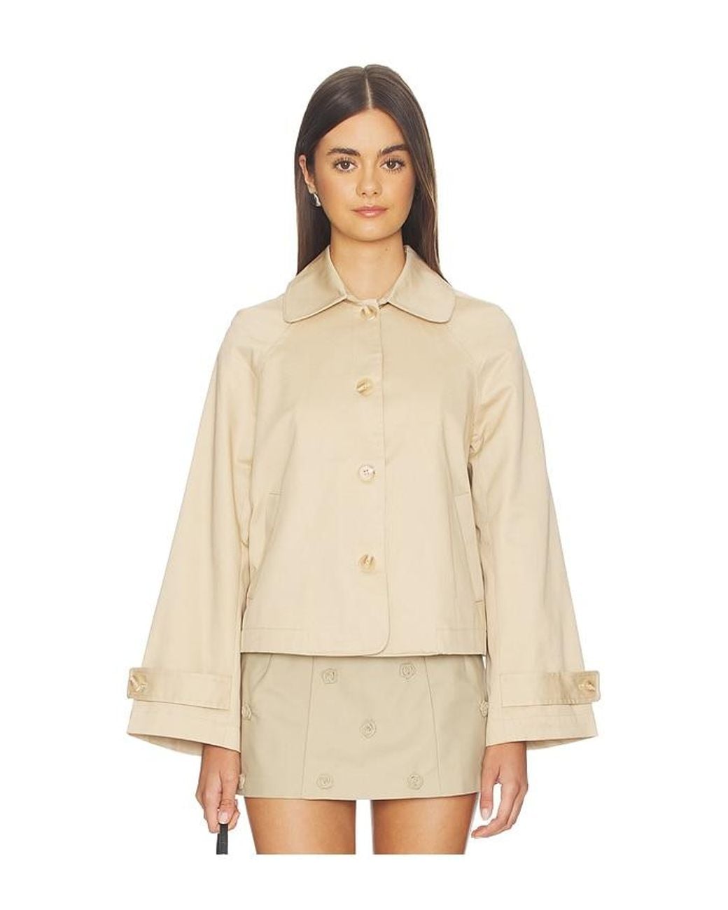 GUIZIO Natural Romeo Trench