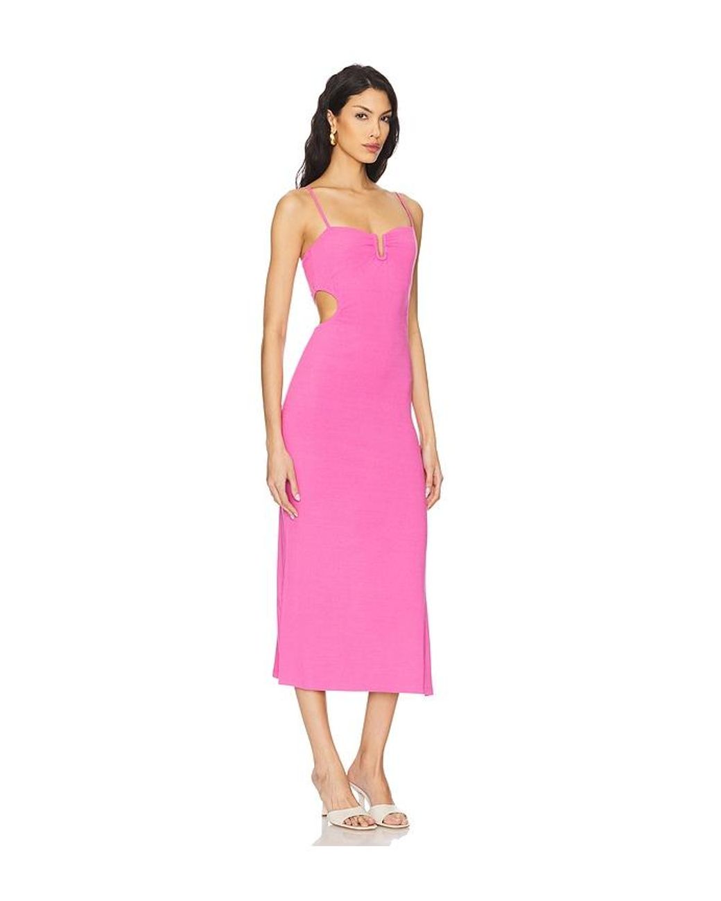 Vestido Cameron En Color Rosado Talla En LSPACE de color Pink