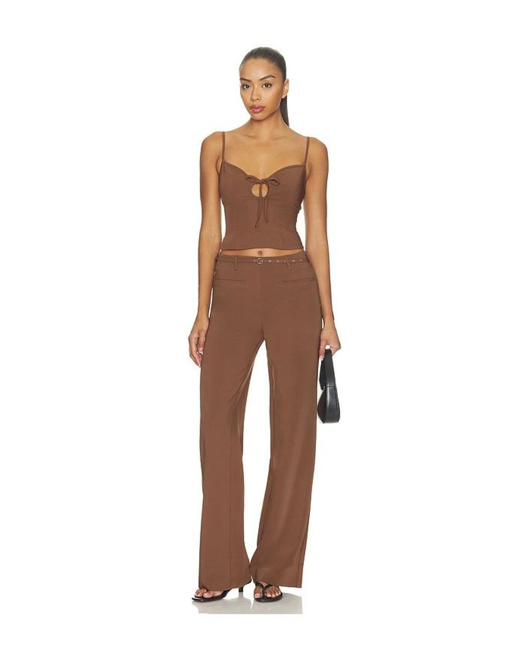 MAJORELLE Brown Elliot Pant