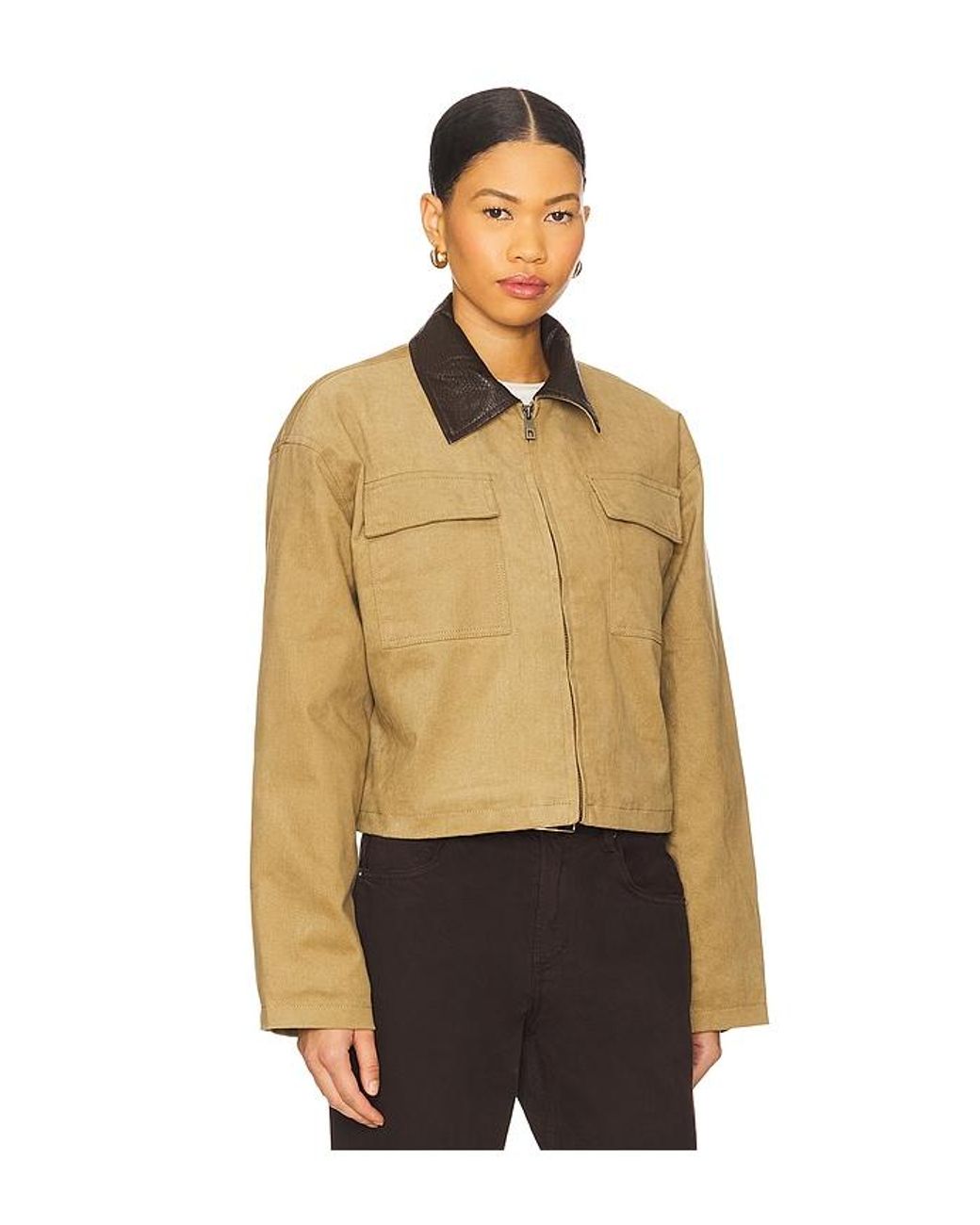 MORE TO COME Natural Laura Jacket