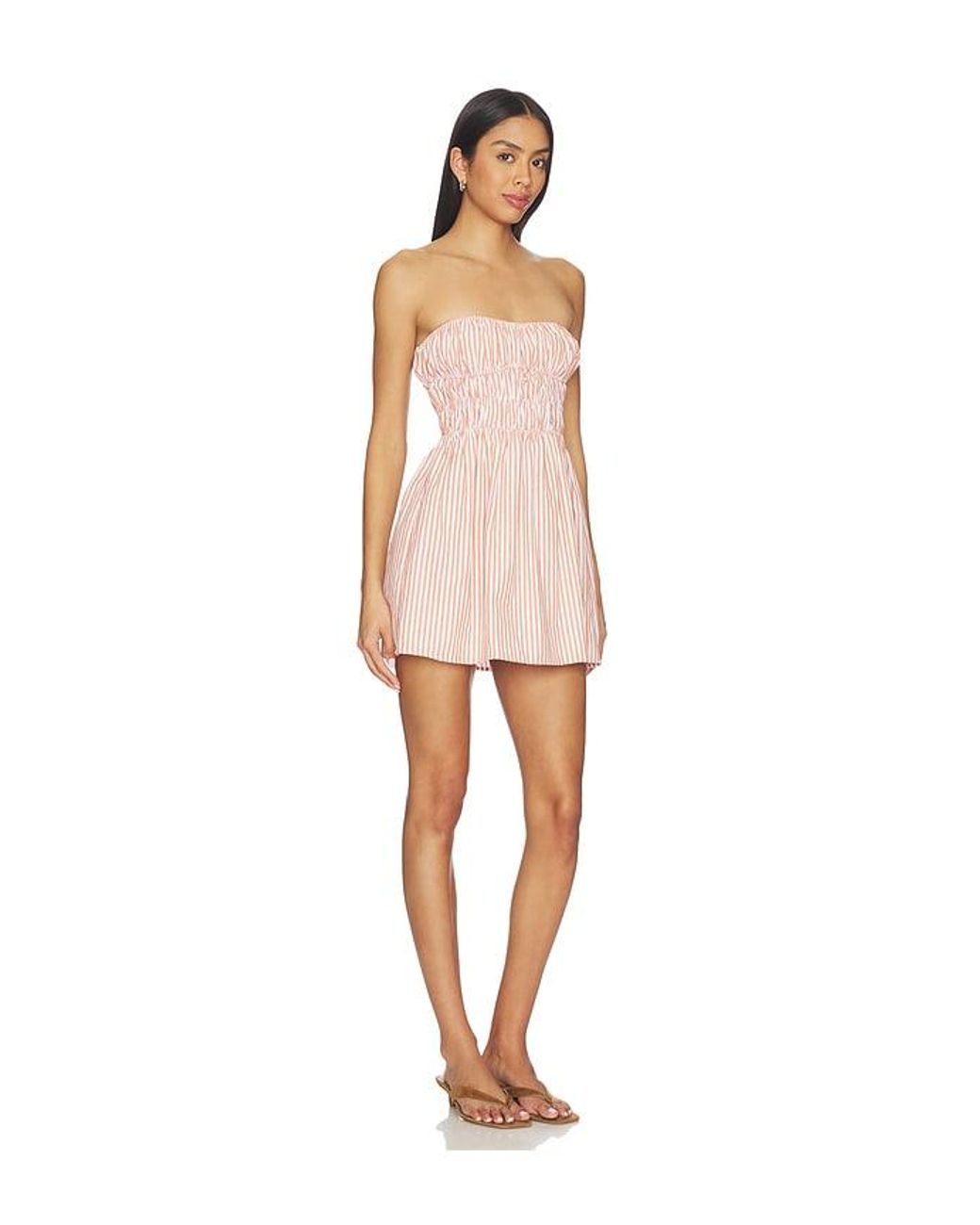 MORE TO COME White Neve Mini Dress