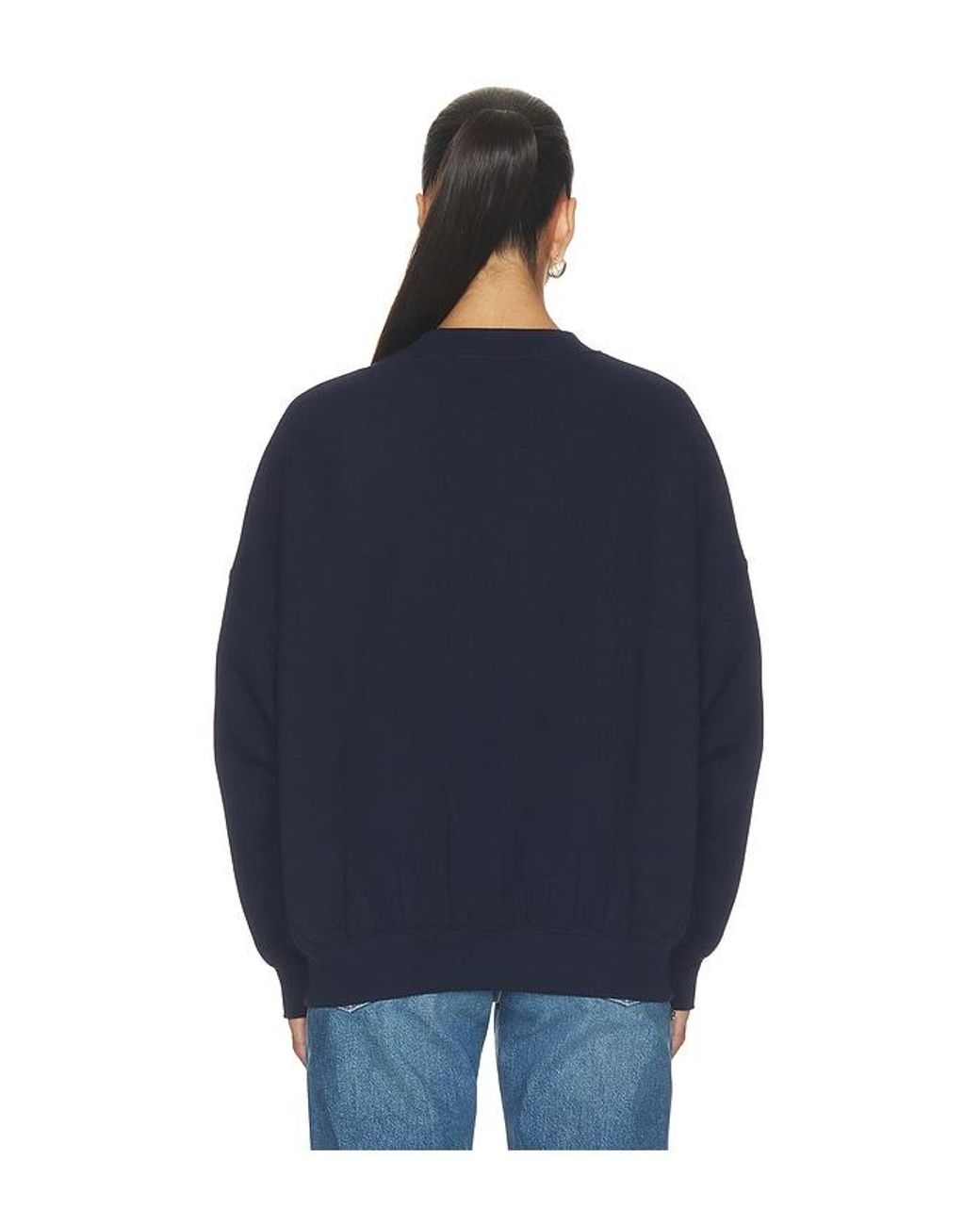 Polo Ralph Lauren Blue Fleece Crew Neck Sweatshirt
