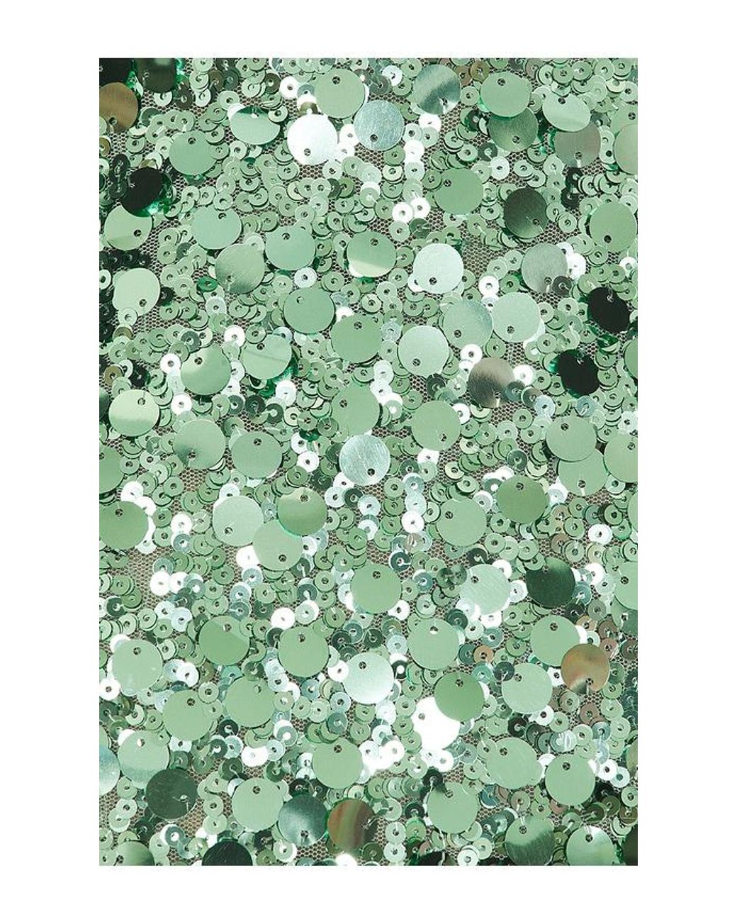 Bronx and Banco Green Maraya Sequin Mini Dress