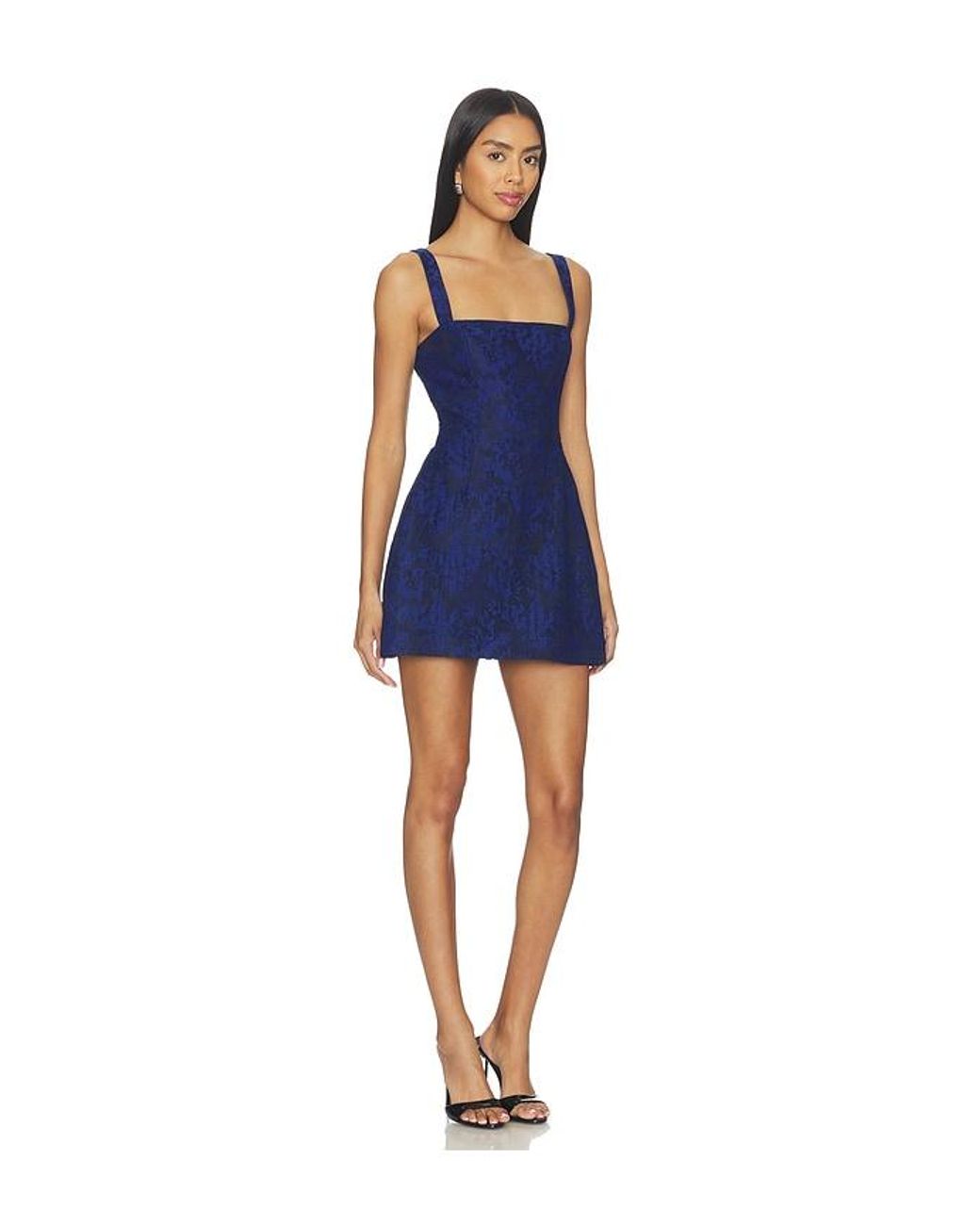 Amanda Uprichard Blue Judie Romper