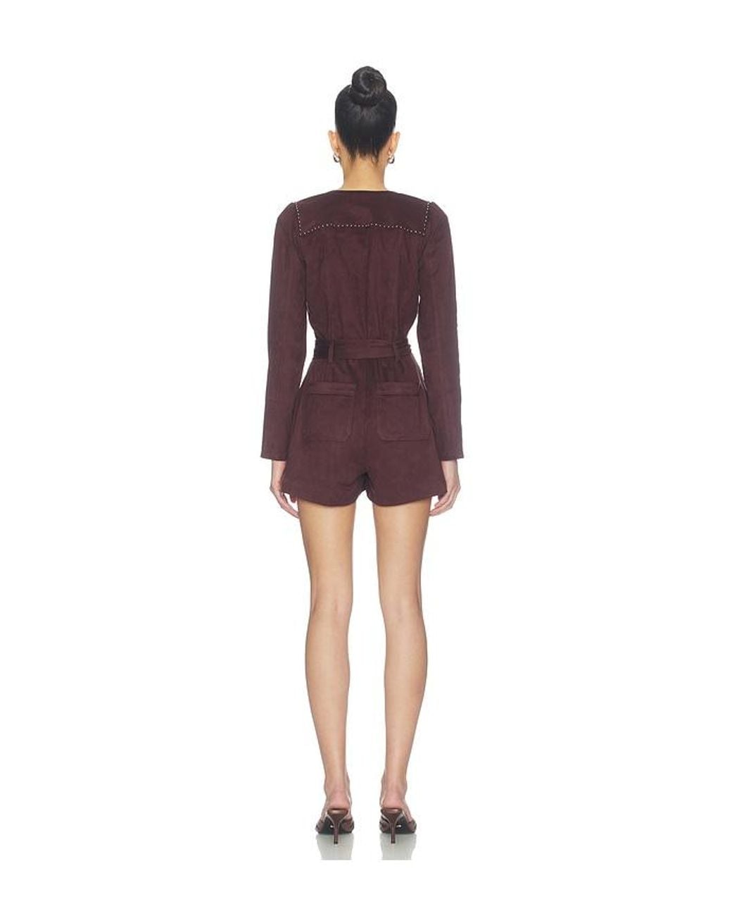 Saylor Red Lora Romper