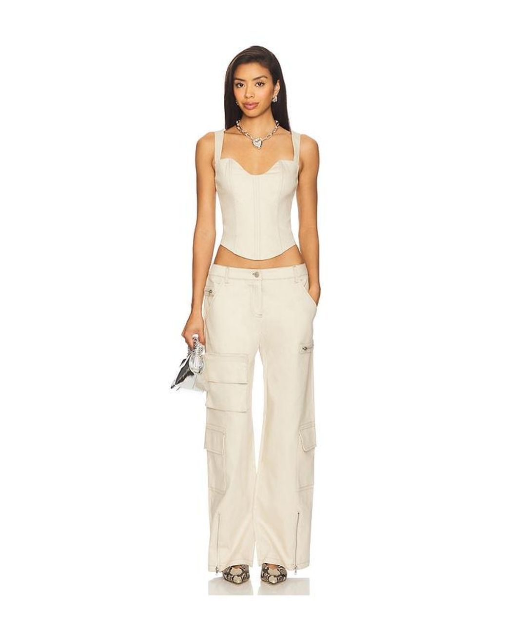 BY.DYLN Natural Lucious Pants