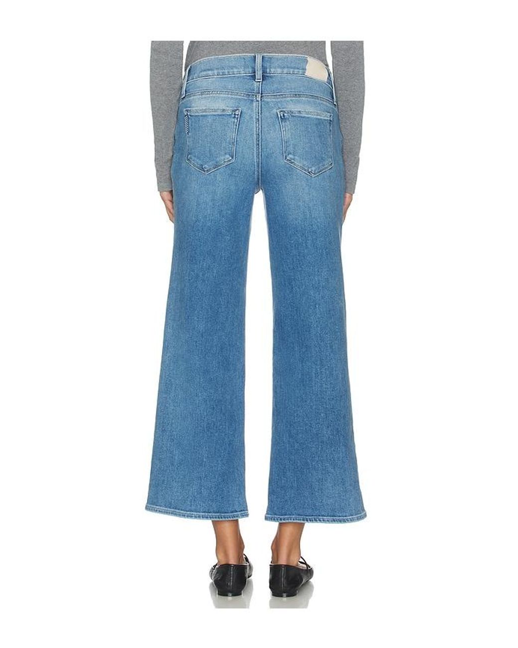 PAIGE Blue Anessa Maternity Jeans