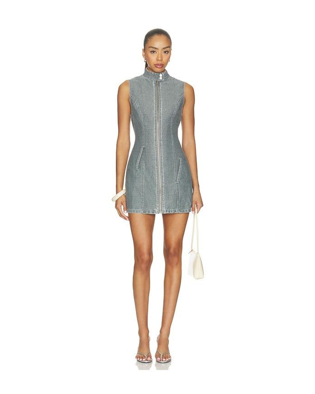 BY.DYLN Blue Nyra Dress