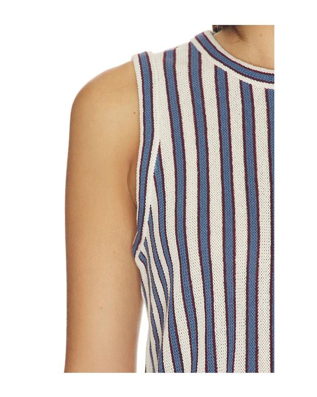 Veronica Beard White Dravin Top