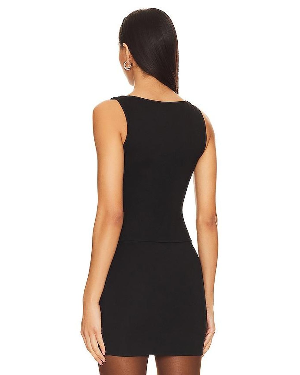 Lovers + Friends Black X Anja Dujaković Lainey Top