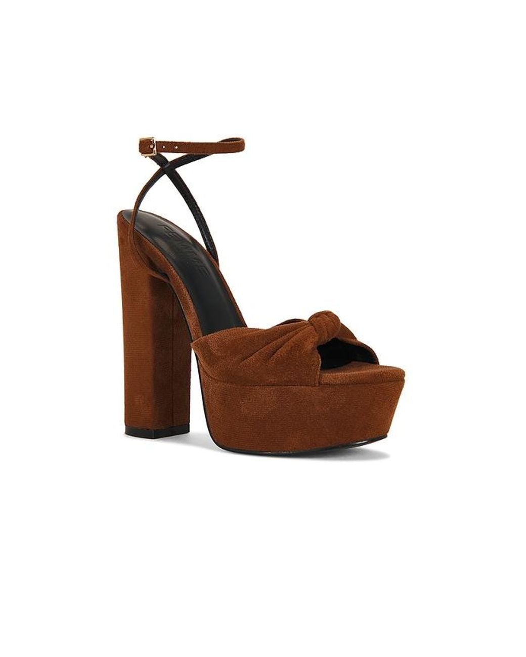 Femme LA Brown Janis Platform