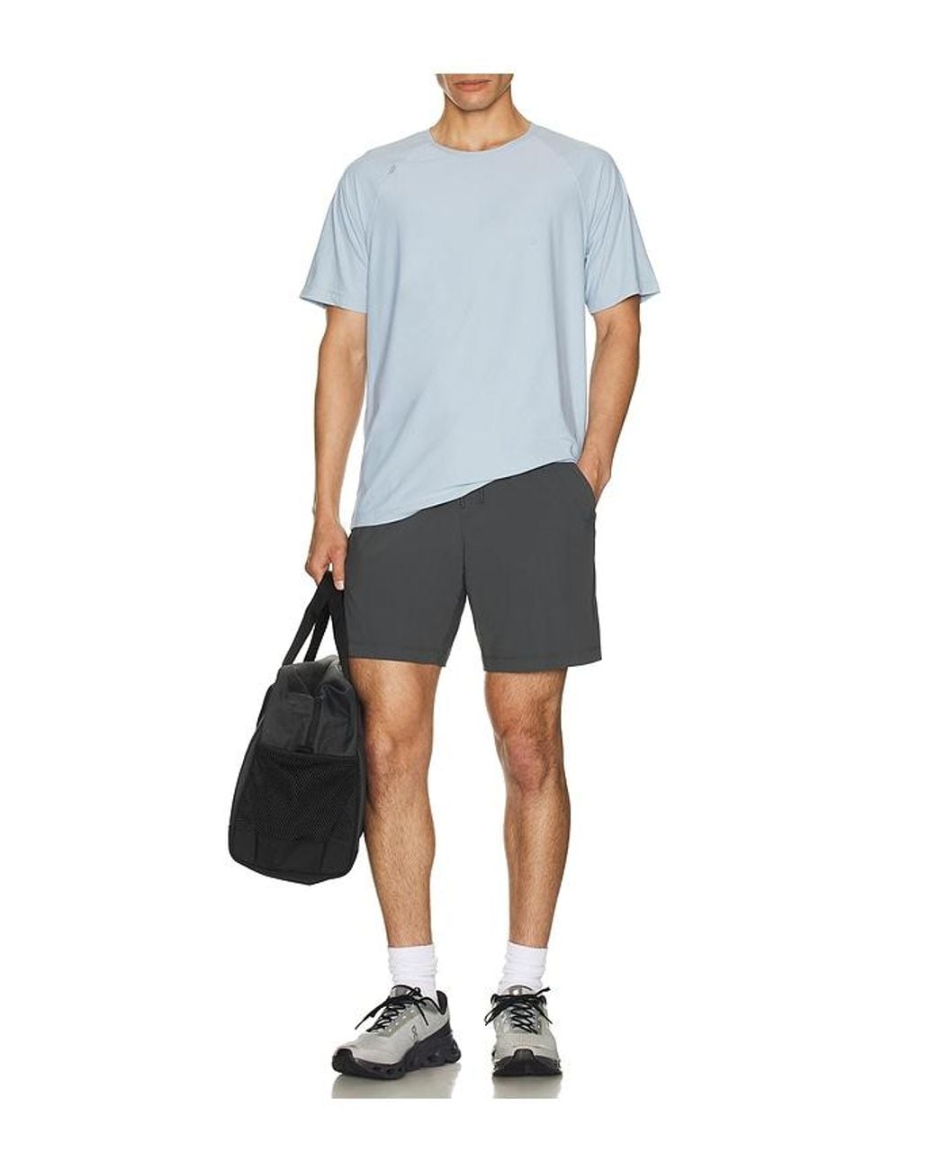 Rhone Gray 7 Pursuit Short for men