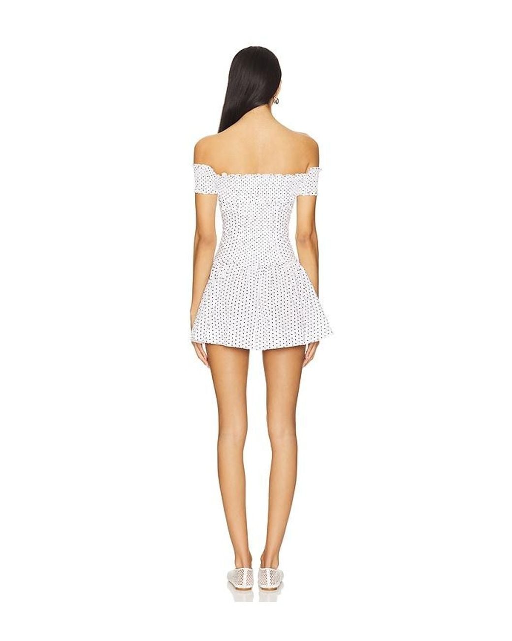 Frankie's Bikinis White Mae Mini Dress