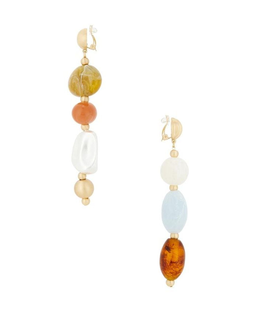 Cult Gaia White Mercier Earrings