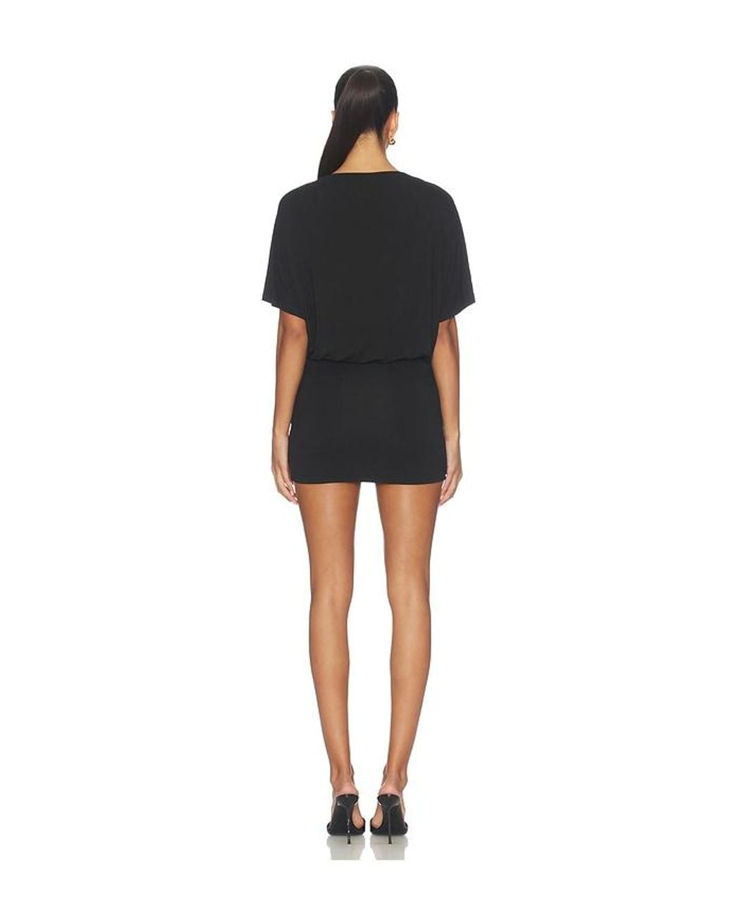 superdown Black X Hannah Lizzy Marin Mini Dress