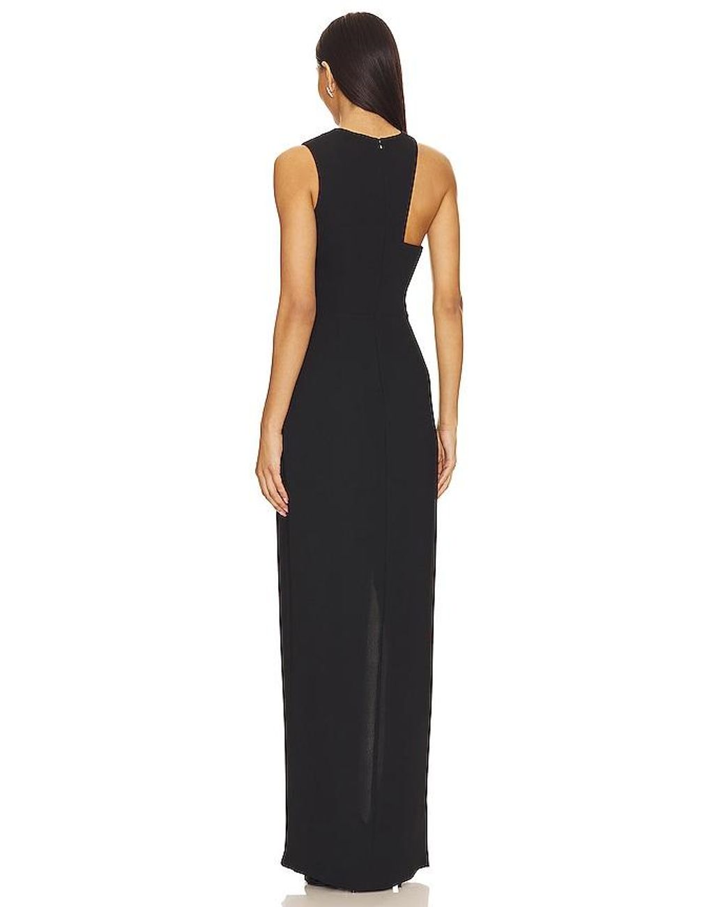 Amanda Uprichard Black X Revolve Gilda Gown