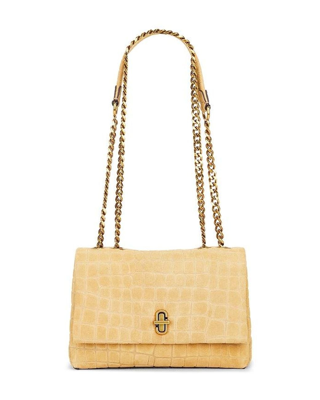 Marc Jacobs Natural The Slim Dual Chain Shoulder